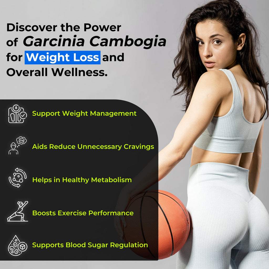 Health Veda Organics Plant Based Garcinia Capsules | Grocsy