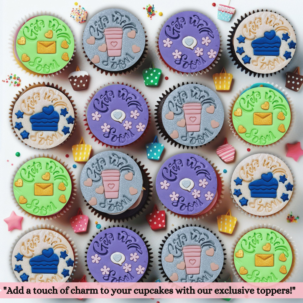 Confect Get Well Soon | Edible Celebration Topper | Grocsy