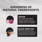 Nuerma Science Onion Black Seed Hair Oil | Grocsy
