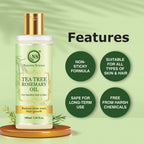 Nuerma Science Tea Tree Rosemary Oil For Healthy Skin & Hair Growth | Grocsy