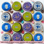 Confect Bon Voyage | Edible Celebration Topper | Grocsy