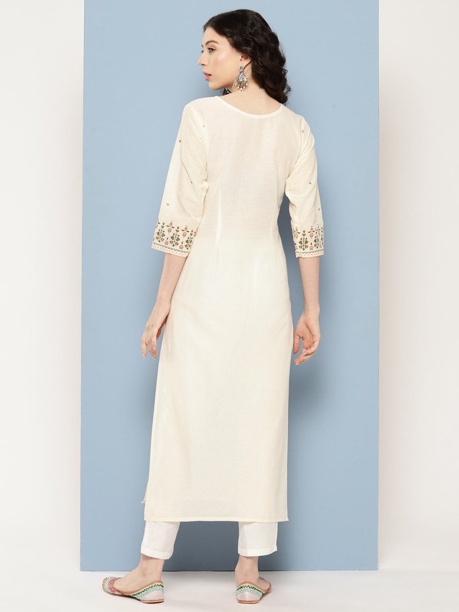 Ahalyaa Women Floral Printed Kurta | Grocsy