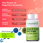 Health Veda Organics Digestive Enzyme Capsules | Grocsy