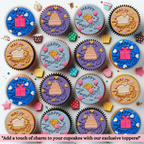 Confect Happy Anniversary | Edible Celebration Topper | Grocsy
