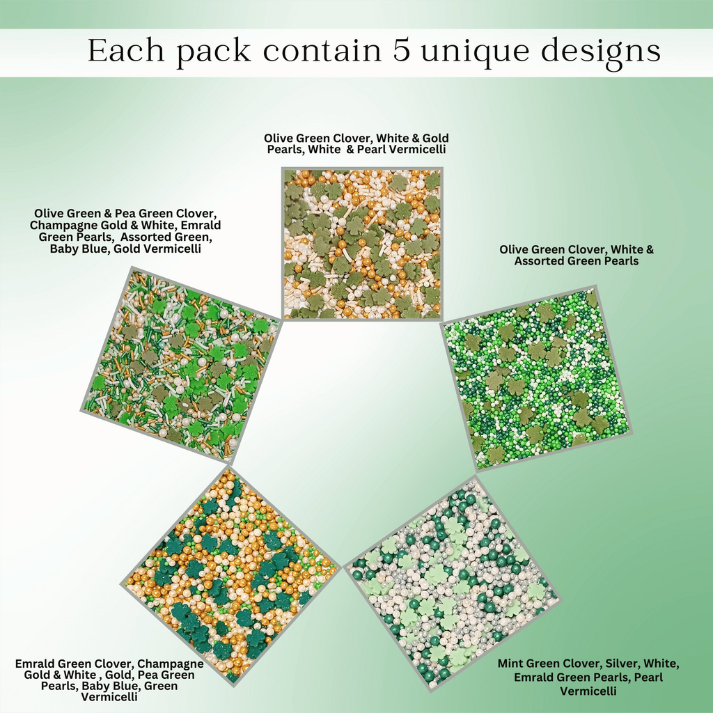 Confect St. Patrick's Sprinkles Multipack 3 | Grocsy