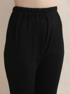 trueBrowns Black Woollen Leggings | Grocsy