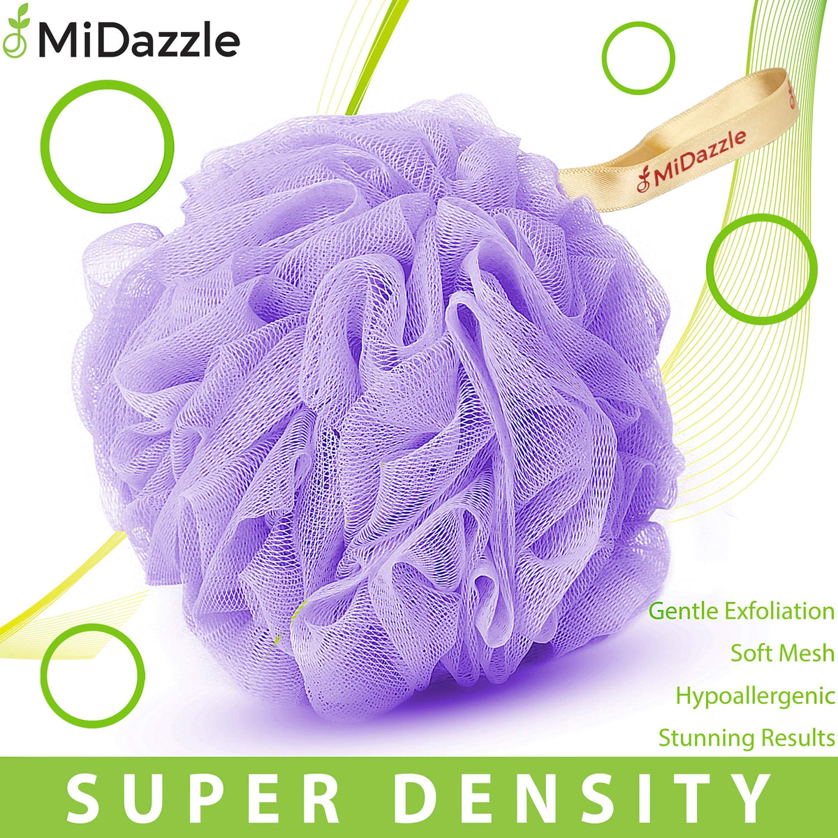 MiDazzle Bath Loofah-L MINL6003 | Grocsy