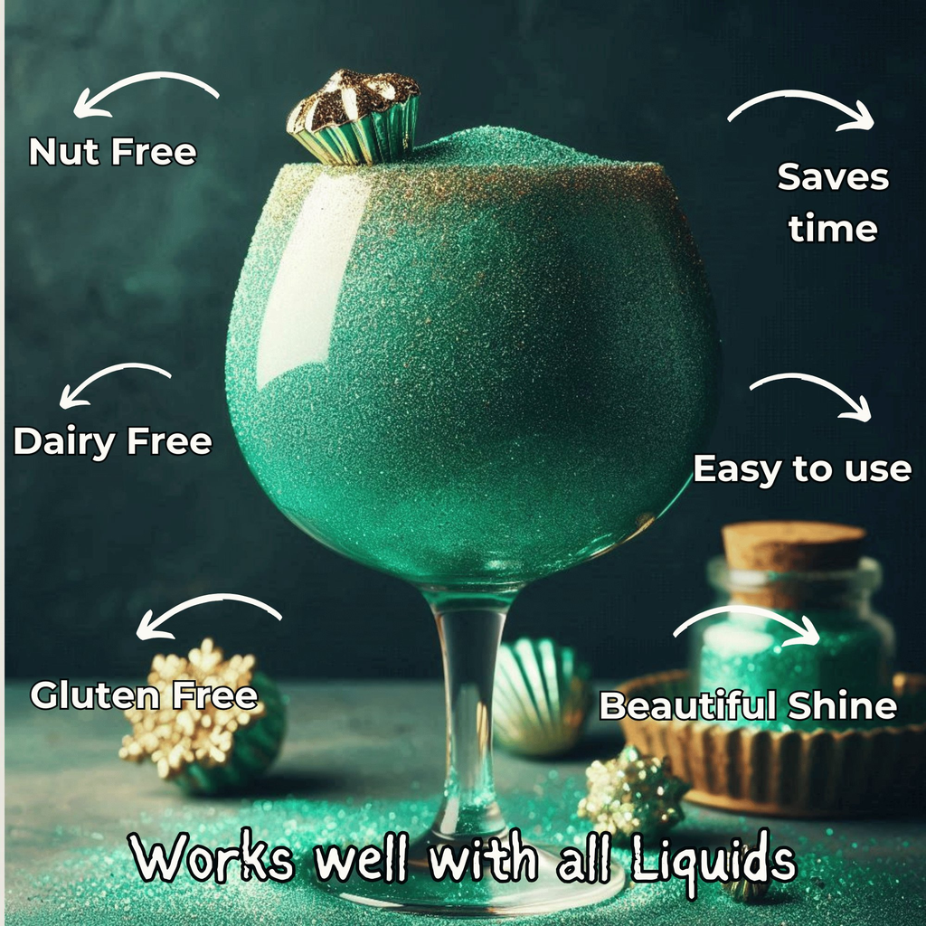 Confect Agave Green | Edible Luster Dust | Grocsy