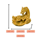 Dragon Smoke Fountain by Sowpeace / Beautiful Resin Showpiece for Home Decor | Grocsy