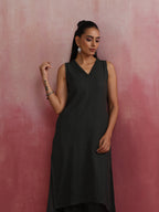 trueBrowns Dark Olive Green Cotton Dobby Kurta Set | Grocsy