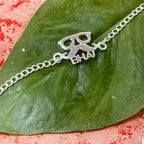 trueBrowns 925 Sterling Silver Chashmish Bhai Silver Chain Rakhi | Grocsy