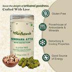 byPureNaturals Singhara Atta (Water Chestnut Flour) | Grocsy