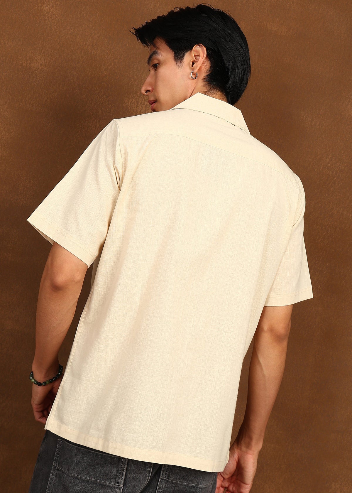 Fabmade Sand Whisper Shirt | Grocsy