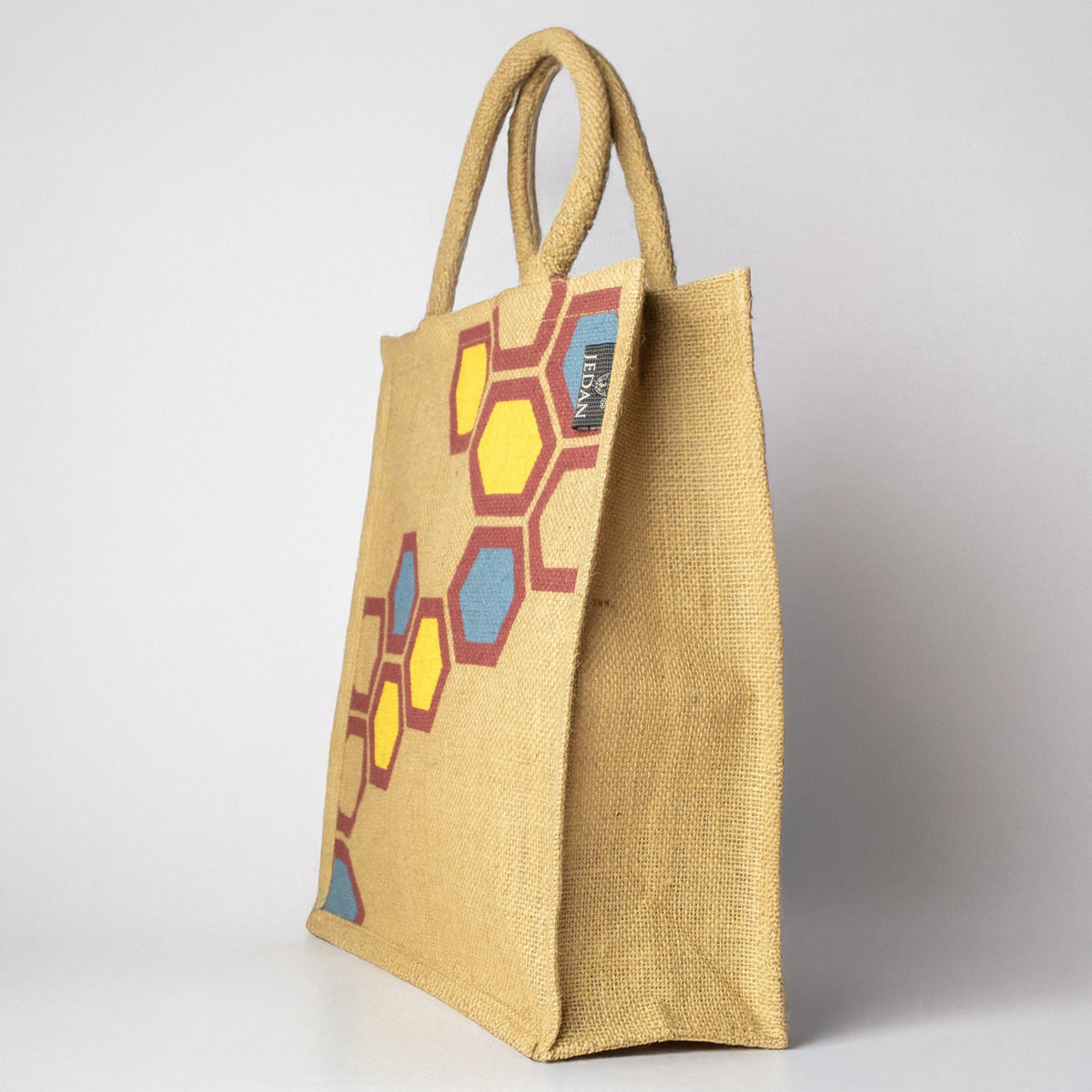 MiDazzle Shopping Bag (Honey Comb Multicolour) JdJSB1102 | Grocsy