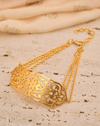 trueBrowns Gold-Polished Choker | Grocsy