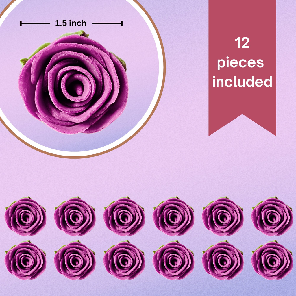Confect Fuchsia Pink | Edible Sugar Flowers | Grocsy