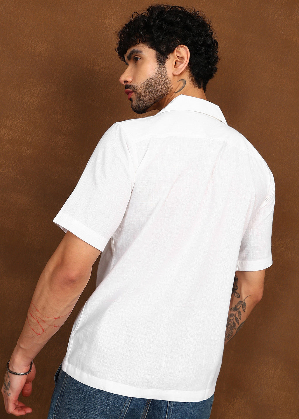 Fabmade Pure Ease Linen Shirt | Grocsy