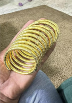 Tehzeeb Creations Women's Golden Viral Spiral Bangle For Girl And Women | Grocsy