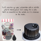 Confect Black Fondant | Edible Sugarpaste | Grocsy