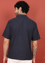 Fabmade Midnight Bloom Printed Shirt | Grocsy