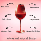 Confect Crystal Wine Red | Edible Luster Dust | Grocsy