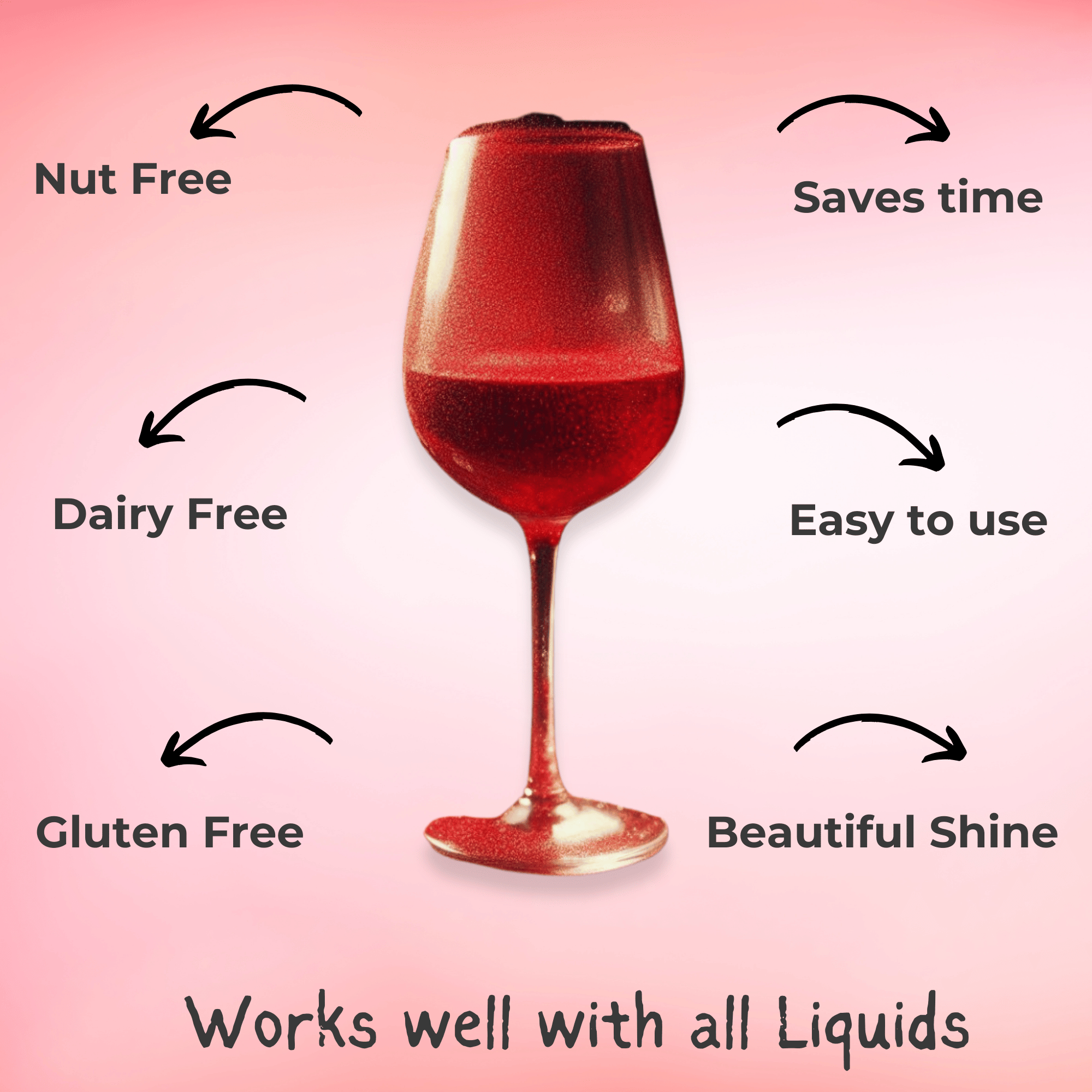 Confect Crystal Wine Red | Edible Luster Dust | Grocsy