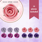 Confect Ombre- 4 | Edible Sugar Roses Topper | Grocsy