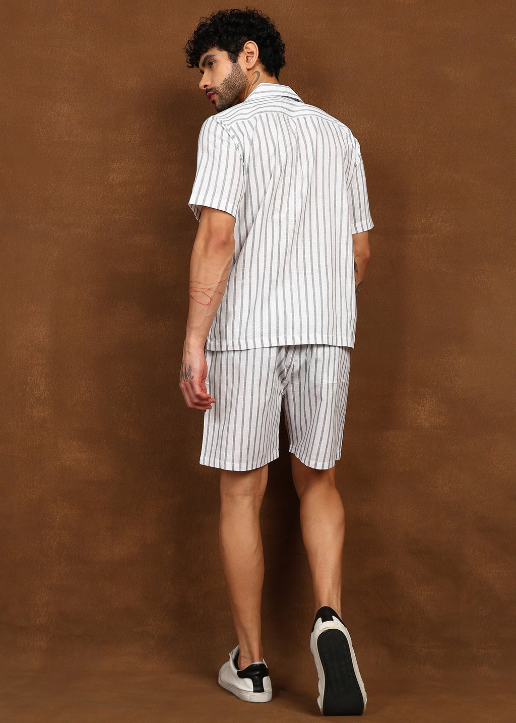 Fabmade Driftline Linen Co-Ord Set | Grocsy