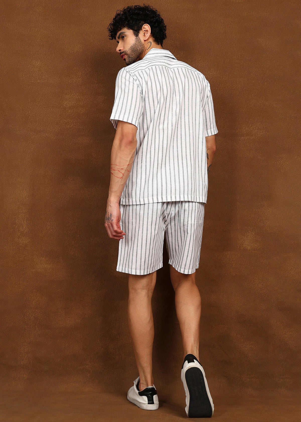 Fabmade Driftline Linen Co-Ord Set | Grocsy