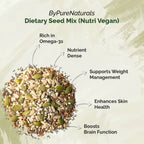 byPureNaturals Nutri Vegan Dietary Seed Mix | Grocsy