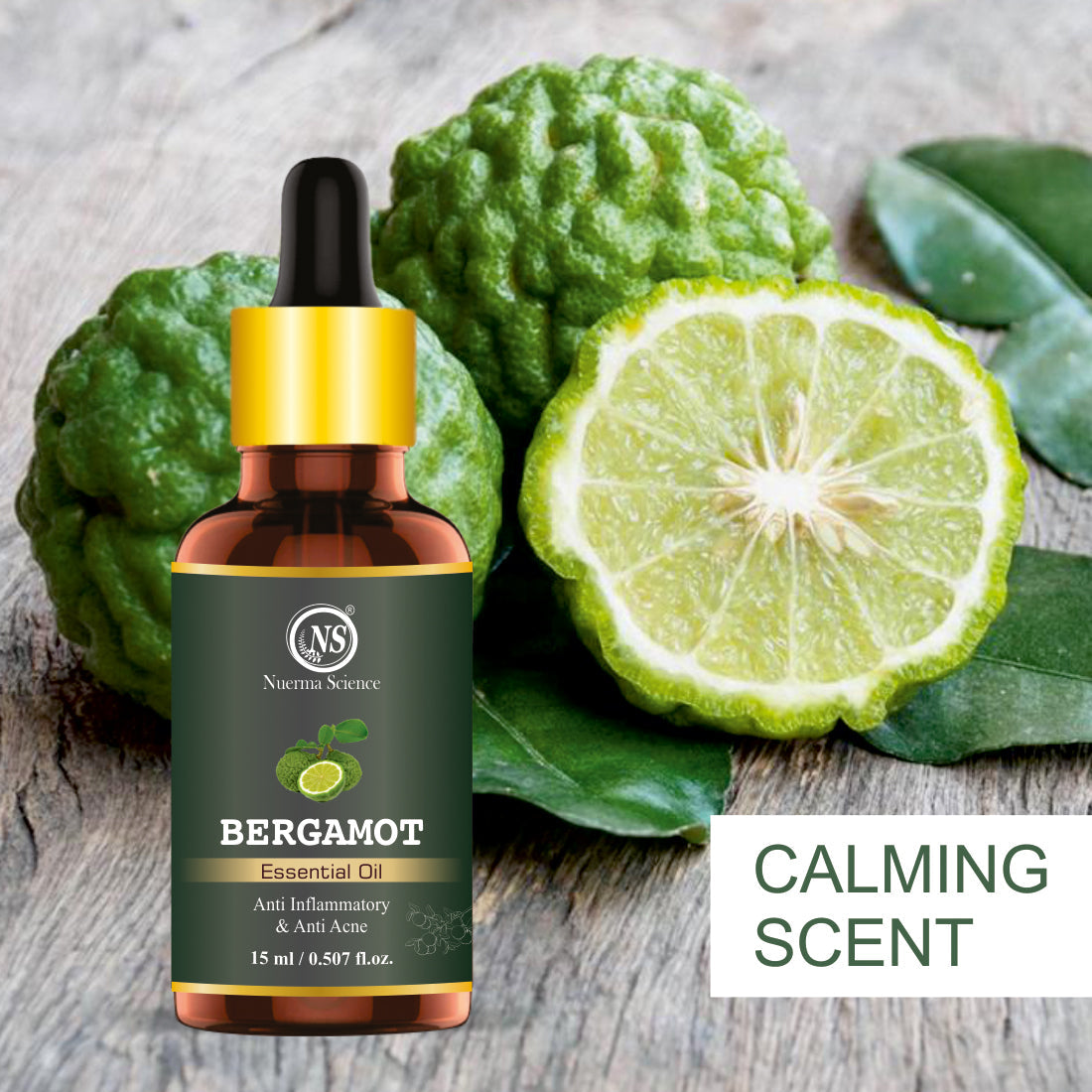 Nuerma Science Bergamot Essential Oil | Grocsy