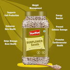 Yum Yum Roasted & Salted Sunflower Seeds Jar | Grocsy