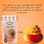 Confect Fluorescent Orange Fondant | Edible Sugarpaste | Grocsy