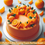 Confect Fluorescent Orange Fondant | Edible Sugarpaste | Grocsy