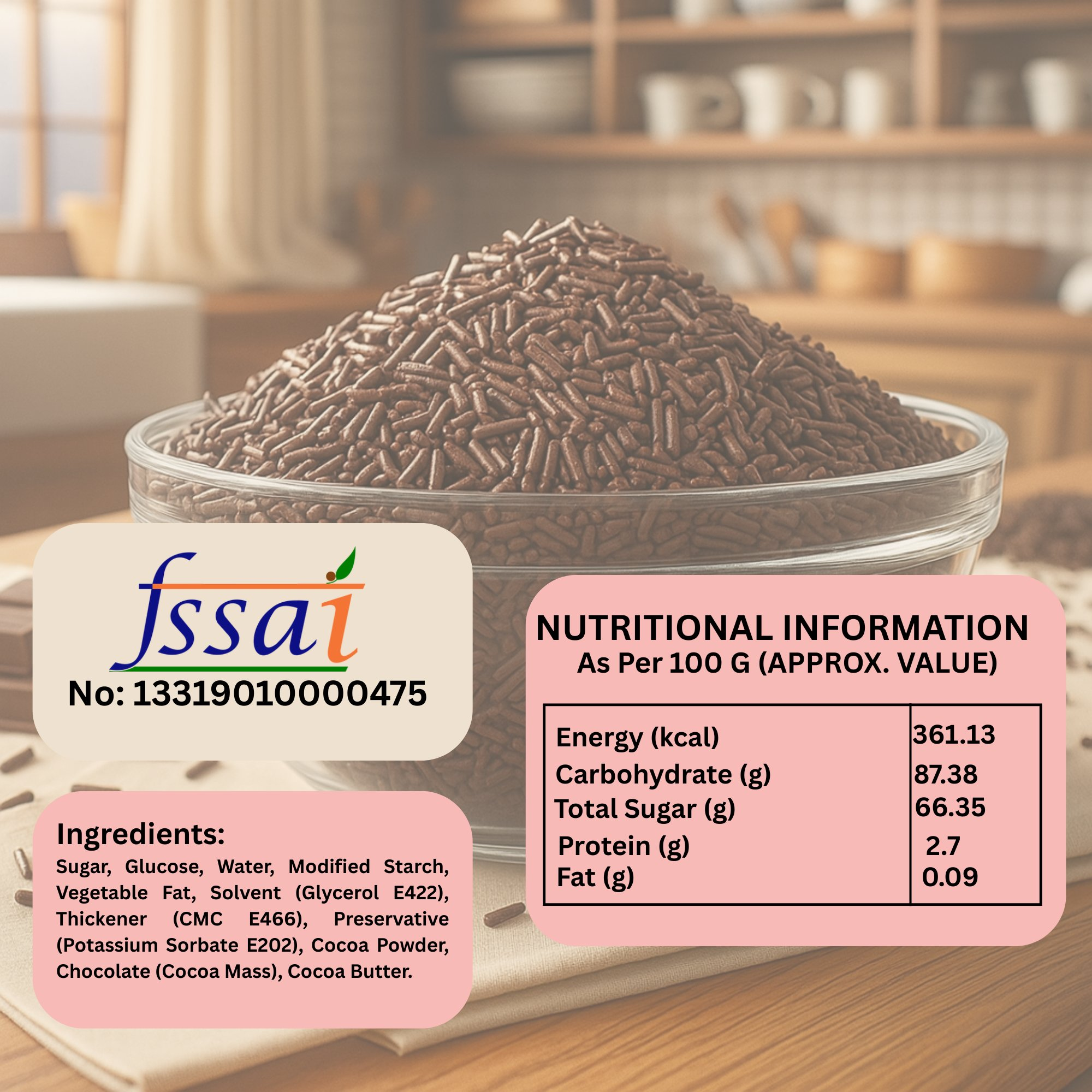 Confect Chocolate Sprinkles | Grocsy