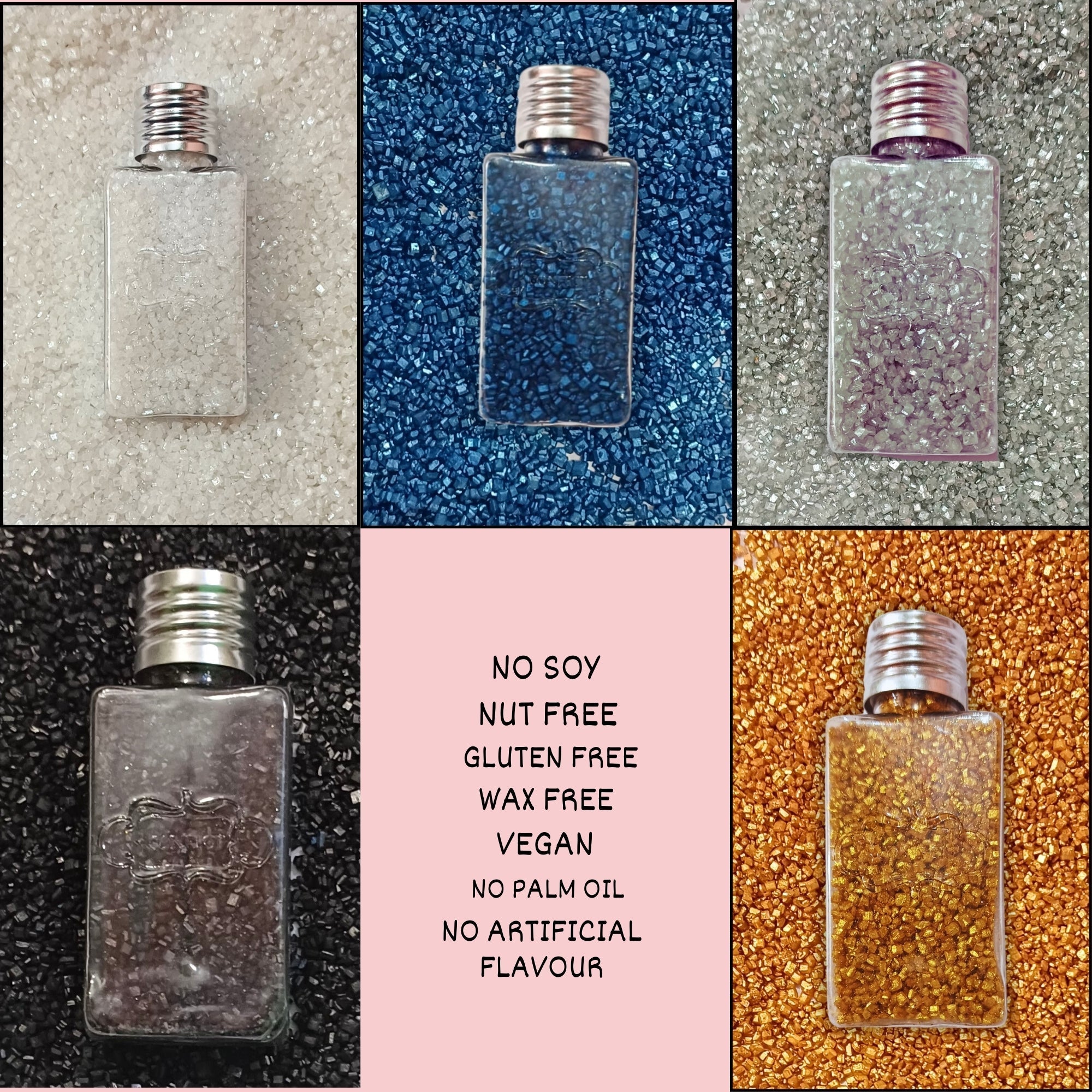Confect Sparkling Sugar Combo Multipack 6 | Grocsy