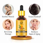 Nuerma Science Pure Turmeric Essential Oil For Skin Care & Hair Care | Grocsy