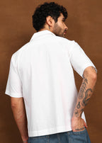 Fabmade Ivory Utility Shirt | Grocsy