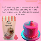 Confect Neon Pink Fondant | Edible Sugarpaste | Grocsy