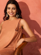 InWeave Faun Kurta Short Palazzo Set | Grocsy
