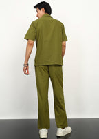 Fabmade Olive Still Co-Ord Set | Grocsy