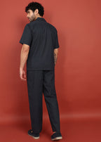 Fabmade Midnight Ease Shirt & Trouser Co-Ord Set | Grocsy