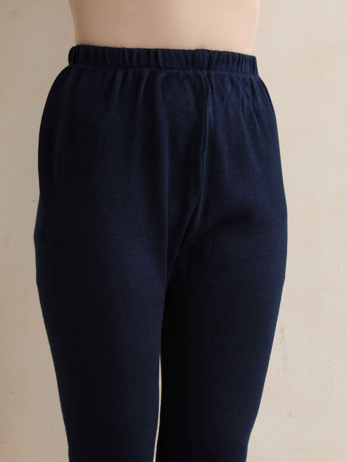 trueBrowns Navy Woollen Leggings | Grocsy