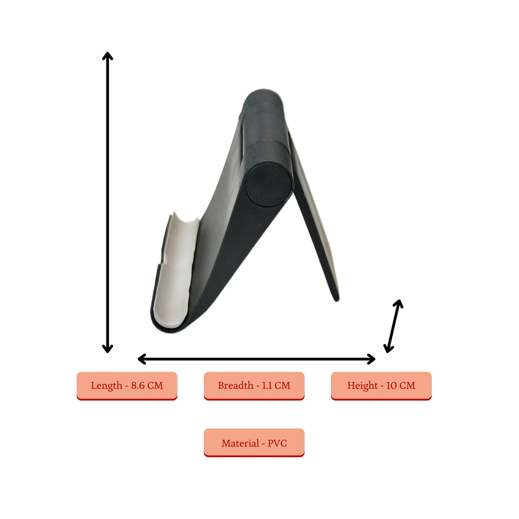 Sowpeace / Adjustable Black Tablet Stand | Trendy Desk Accessory | Grocsy