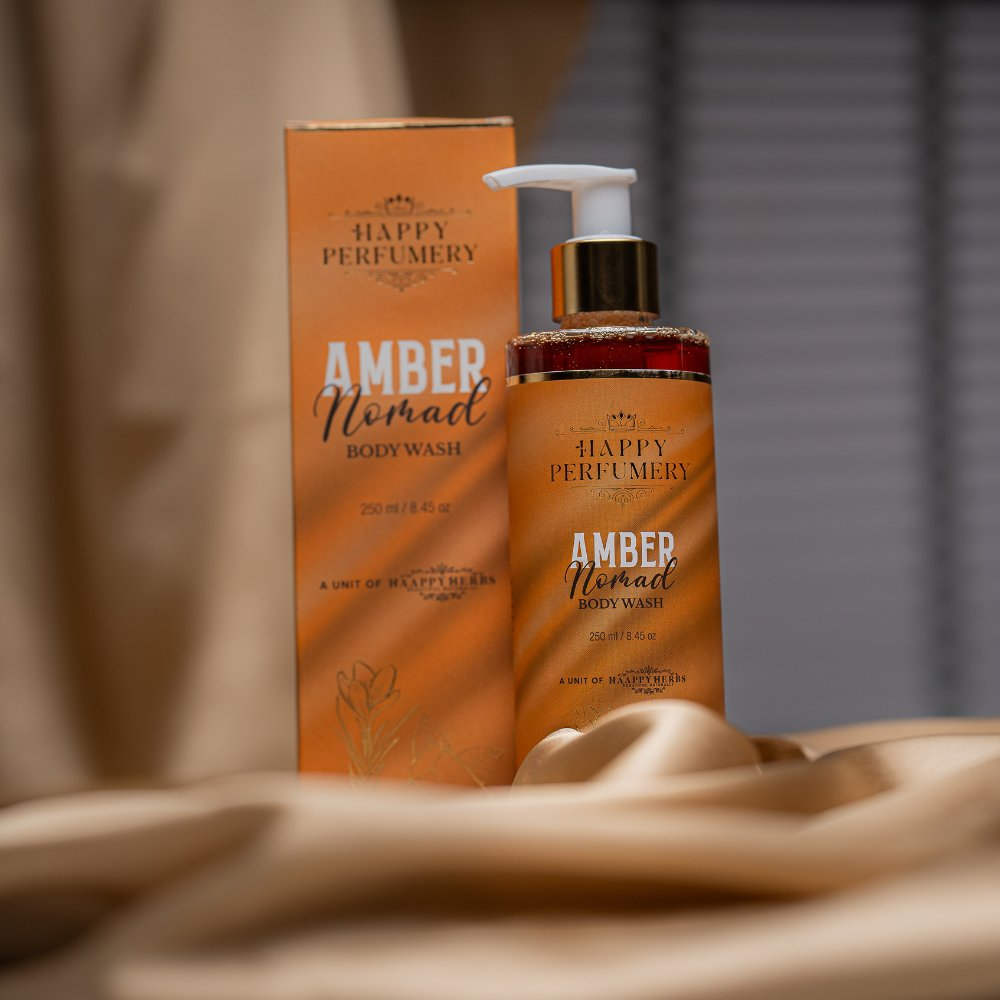 Happy Perfumery Amber Nomad Body Wash | Grocsy