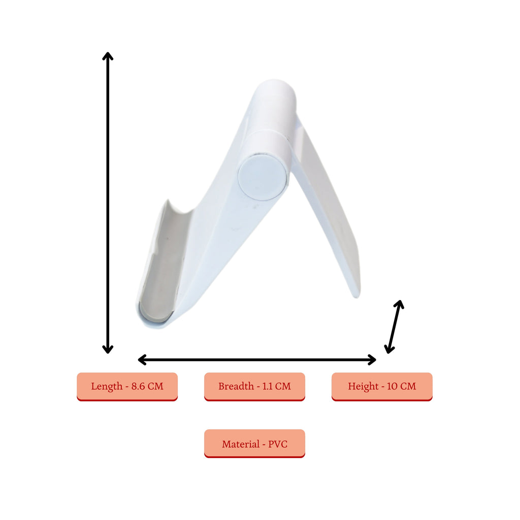 Sowpeace / Adjustable White Tablet Stand | Trendy Desk Accessory | Grocsy