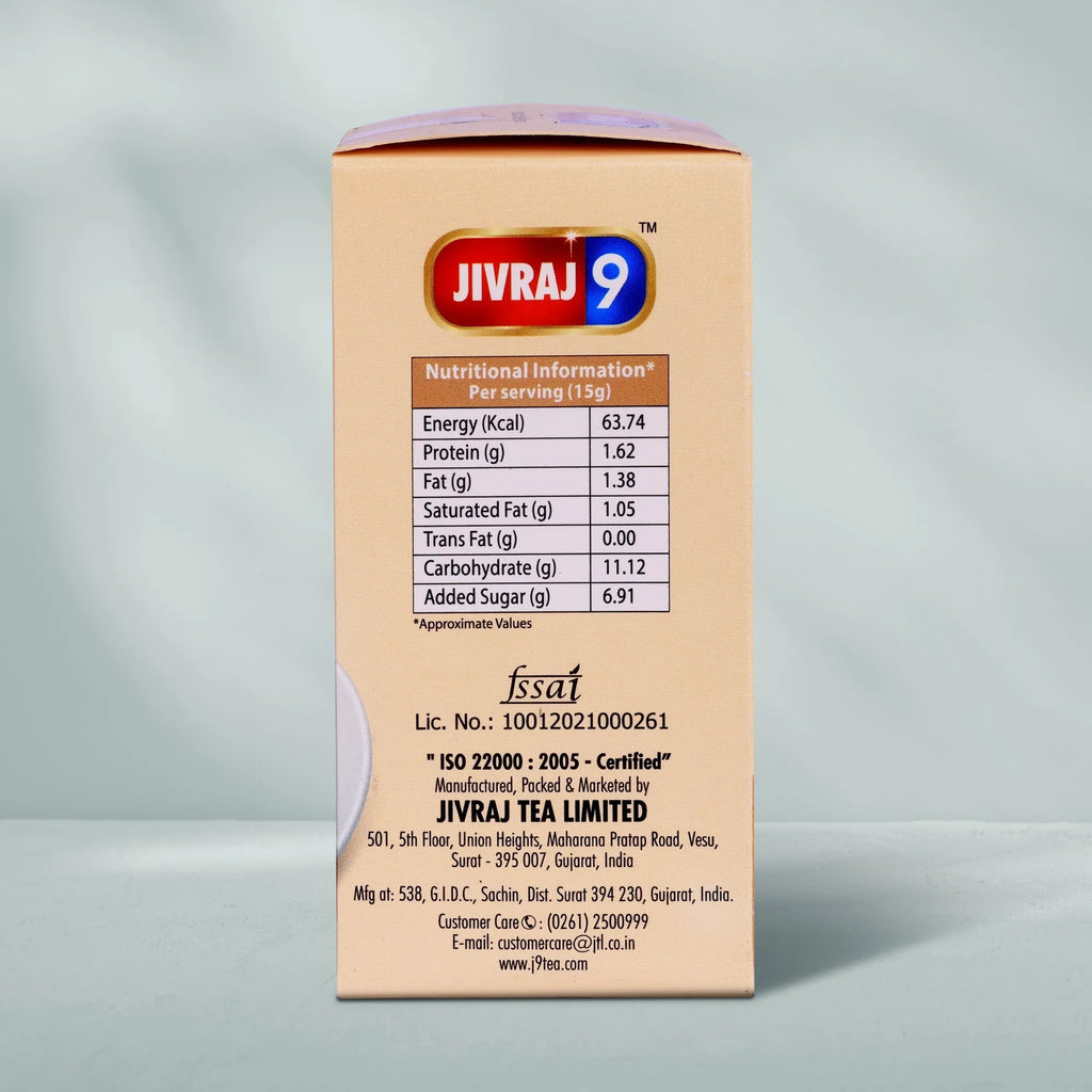 jivraj9 Tea Vanilla Premix Coffee Box | Grocsy