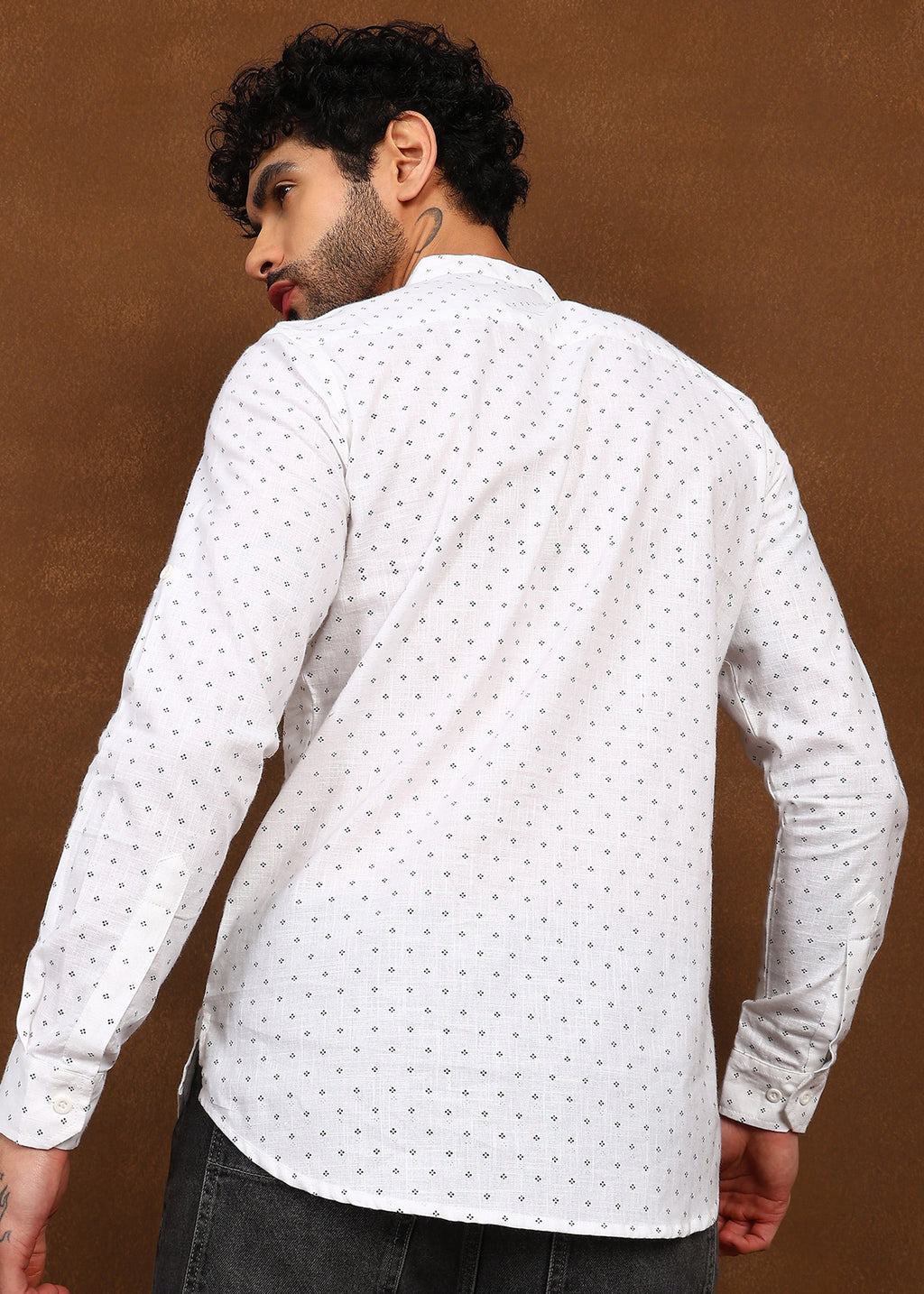 Fabmade Nova Dot Short Kurta | Grocsy
