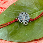 trueBrowns 925 Sterling Silver Ganesh Idol Thread Rakhi | Grocsy