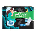 Whisper Ultra Night Sanitary Pads for Women, XXL+ 6 Napkins | Grocsy